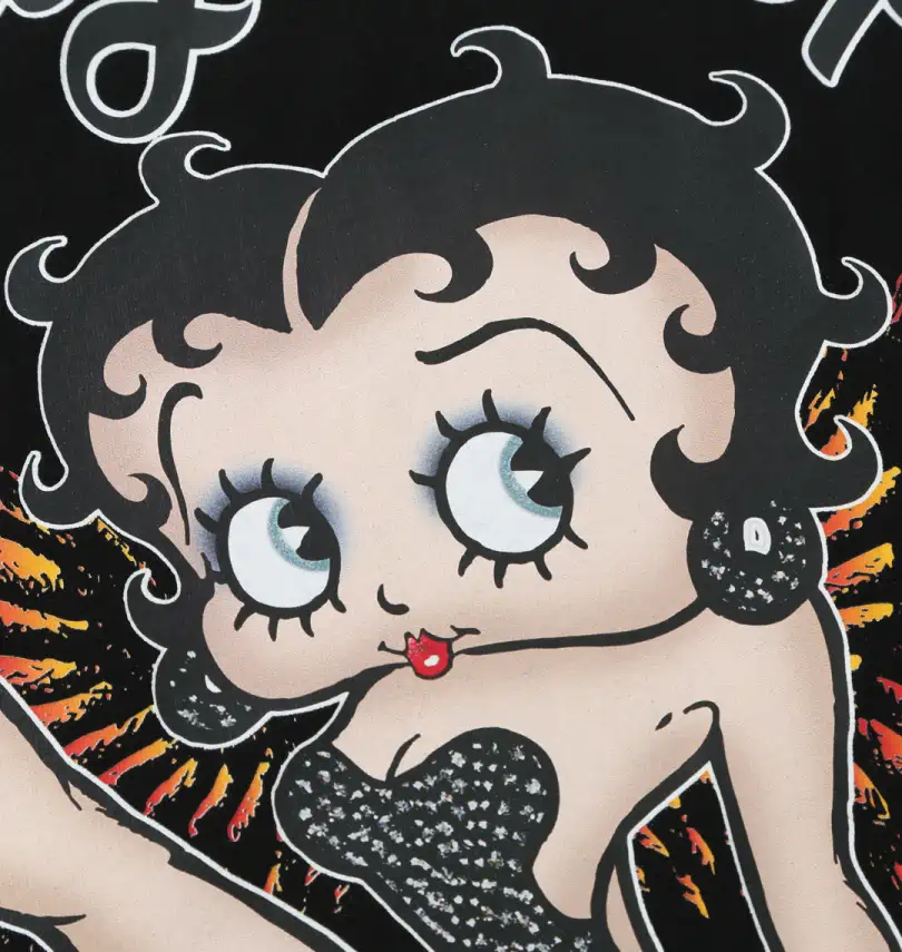 大きいサイズ 半袖Tシャツ | BETTY BOOP (ベティ ブープ) | 大きい 