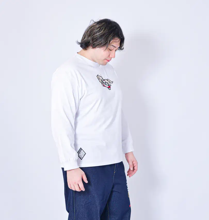 大きいサイズ ヤニラバーズ長袖Tシャツ | GALFY (ガルフィ) | 大きい 