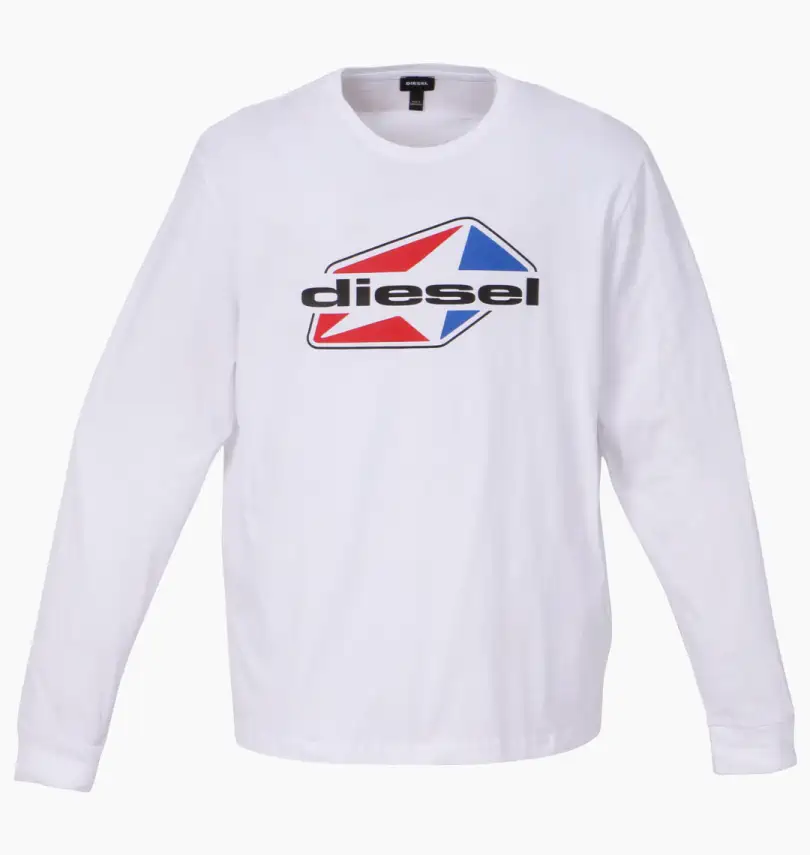 大きいサイズ 長袖Tシャツ | DIESEL (ディーゼル) | 大きいサイズの