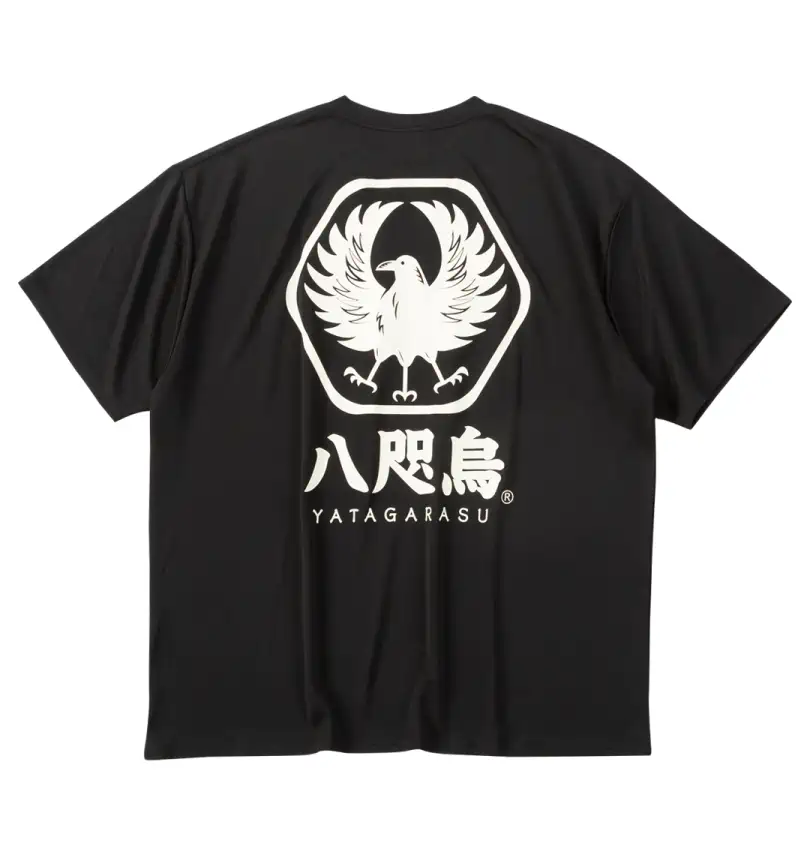 大きいサイズ 八咫烏DRYハニカムメッシュ半袖Tシャツ | 豊天 (ブーデン
