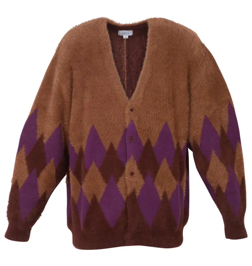 カーディガン シャギー ニット 大きいサイズ メンズ6l アーガイル柄 送料無料 Atvi Com Br