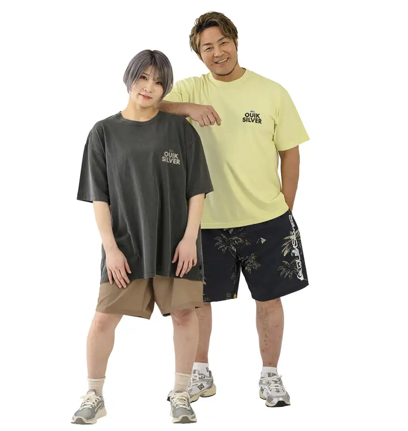 大きいサイズ PG FUNDAMENTAL RIDE半袖Tシャツ | Quiksilver (クイック