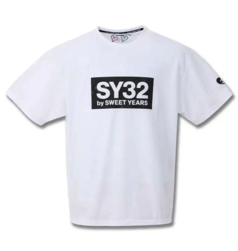 大きいサイズ ボックスロゴ半袖Tシャツ | SY32 by SWEET YEARS 