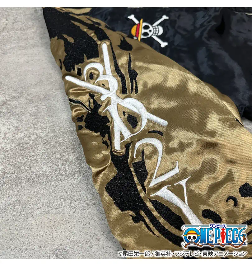 大きいサイズ ルフィ×レイリー リバーシブルスカジャン | 絡繰魂×ONE