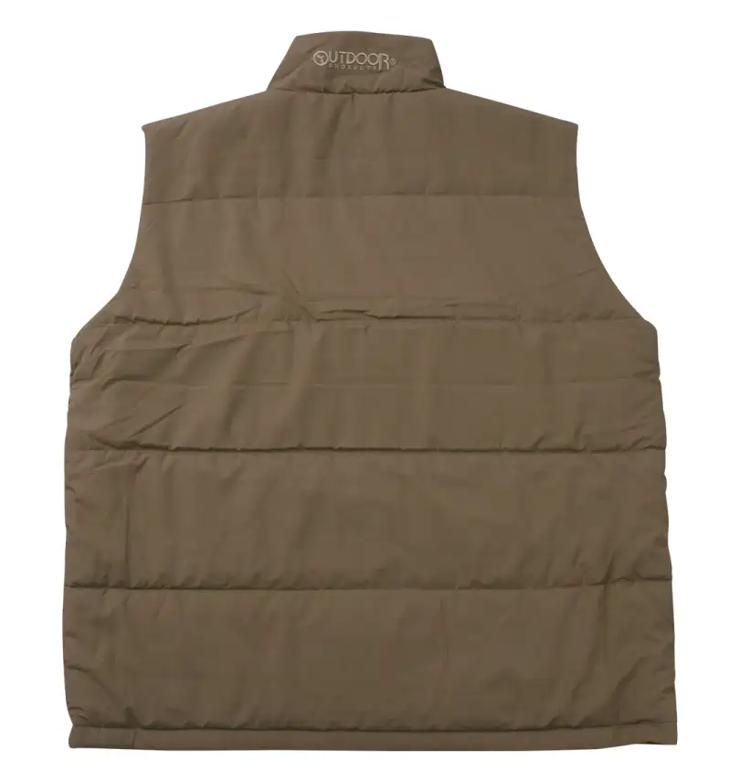 大きいサイズ フルダルタフタ中綿キルトベスト | OUTDOOR PRODUCTS