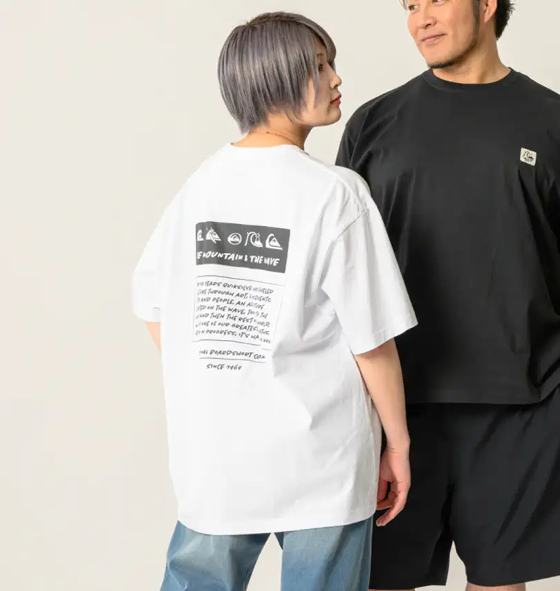 大きいサイズ BW HISTORY FRAME半袖Tシャツ | Quiksilver (クイック