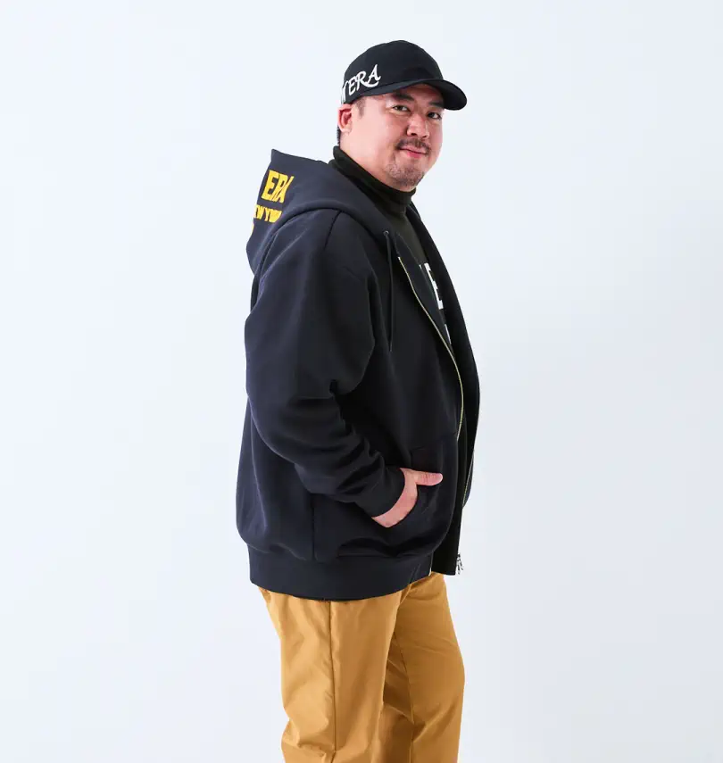 【早い者勝ち✨】ニューエラゴルフ メンズ ジップパーカー L ブラック系 黒 大きいサイズ テックスウェットフルジップパーカー | NEW ERA GOLF