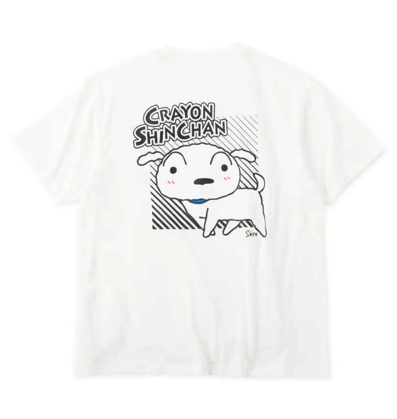 大きいサイズ 天竺ポケット付半袖Tシャツ | クレヨンしんちゃん