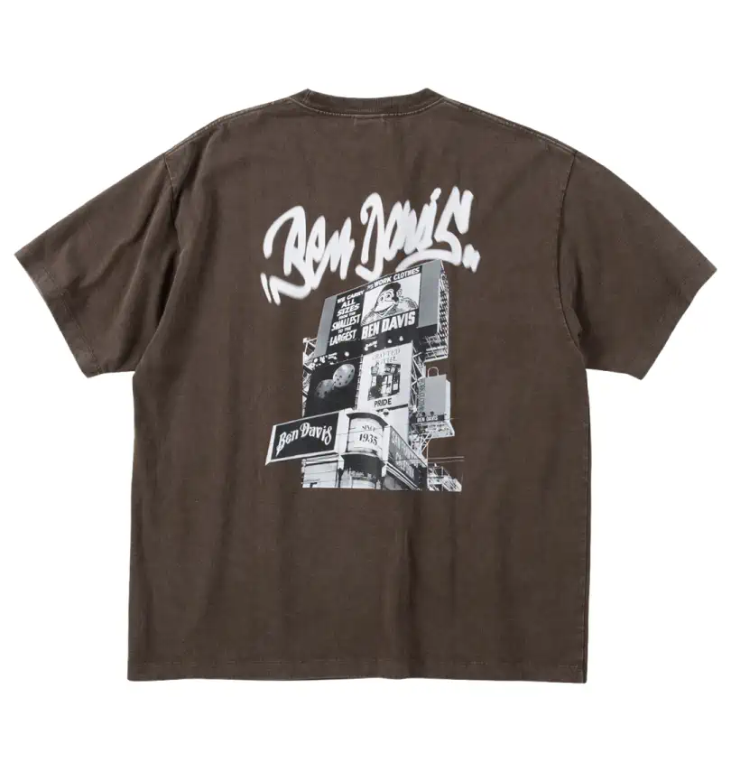 大きいサイズ ビルボードヴィンテージ半袖Tシャツ | BEN DAVIS (ベン