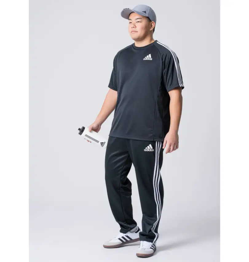 大きいサイズ メンズ adidas(アディダス) ウォームアップパンツ 4XO 【新品】 大きいサイズ ウォームアップパンツ | adidas (アディダス) | 大きい