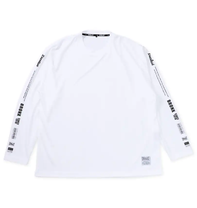 大きいサイズ 袖プリントロングTシャツ | EVERLAST (エバーラスト