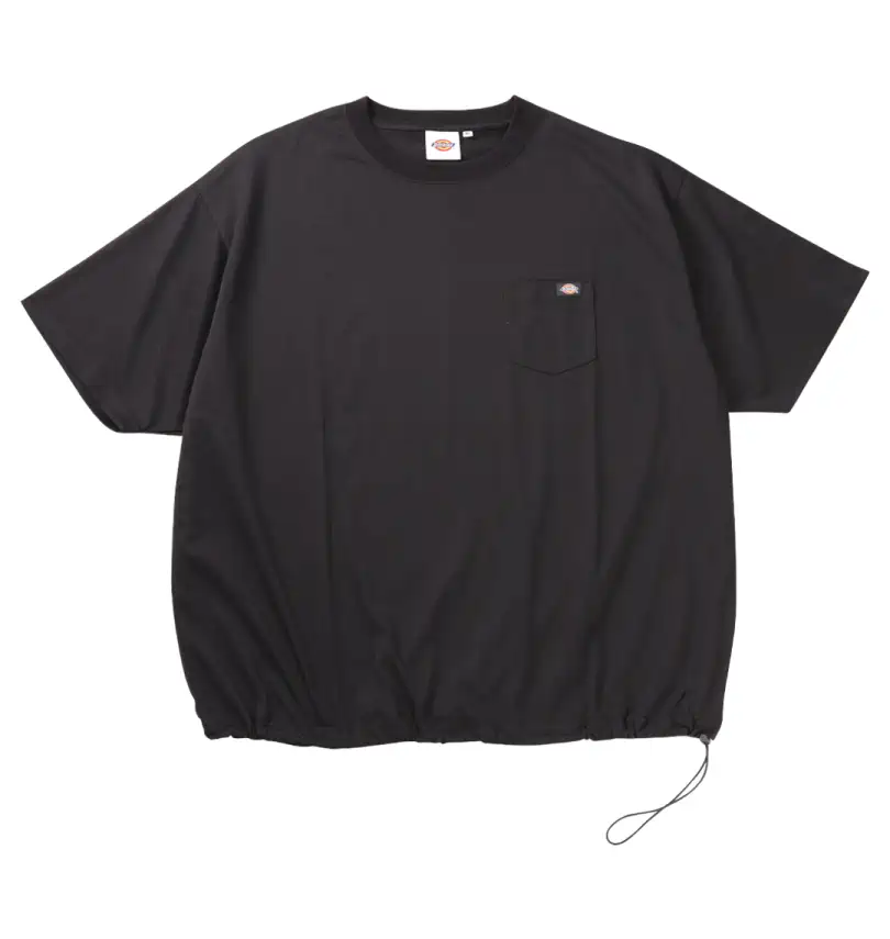 大きいサイズ ポリエステルドローコードポケット半袖Tシャツ | DICKIES