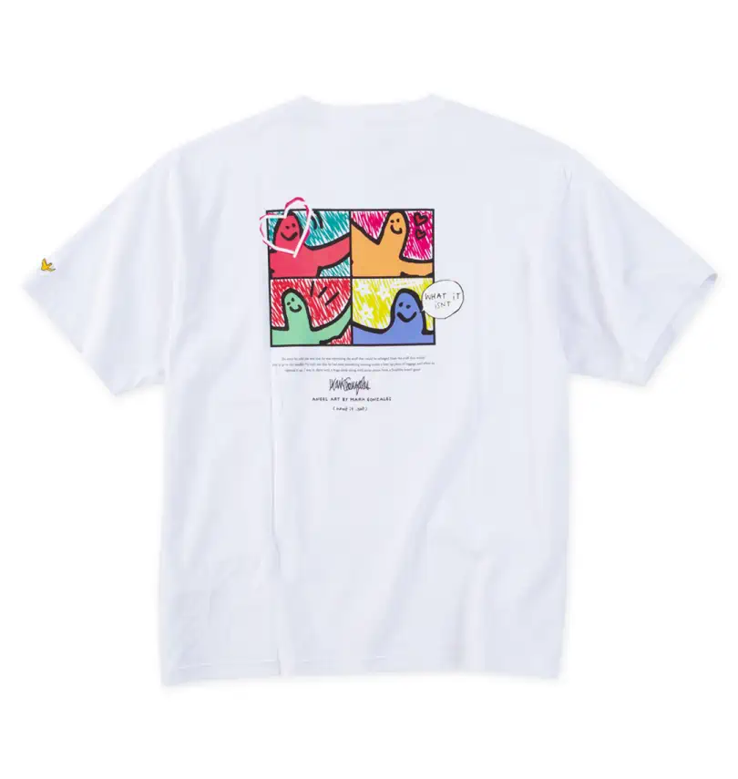 大きいサイズ 天竺プリント半袖Tシャツ | (What it isNt 大きいサイズ 天竺プリント半袖Tシャツ | (What it isNt