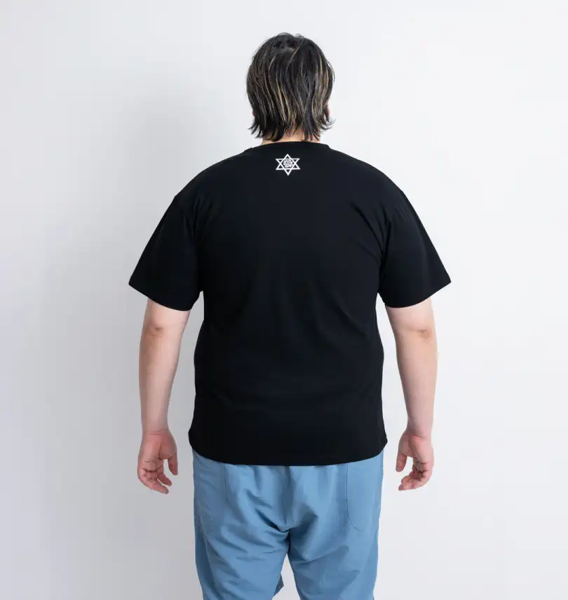 大きいサイズ サイコ×寝田ルネ メイド半袖Tシャツ | PSYCHO NATION