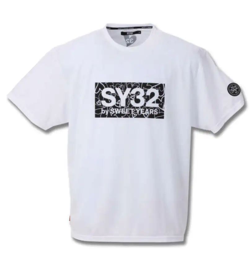大きいサイズ ボックスロゴ半袖Tシャツ | SY32 by SWEET YEARS