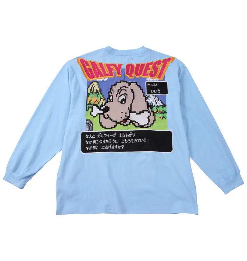大きいサイズ ガルクエ長袖Tシャツ | GALFY (ガルフィ) | 大きいサイズ 