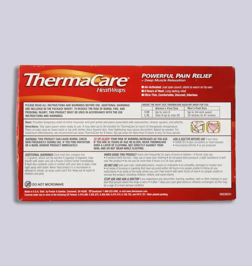 大きいサイズ ヒートラップ | THERMA CARE (サーマケア) | 大きい