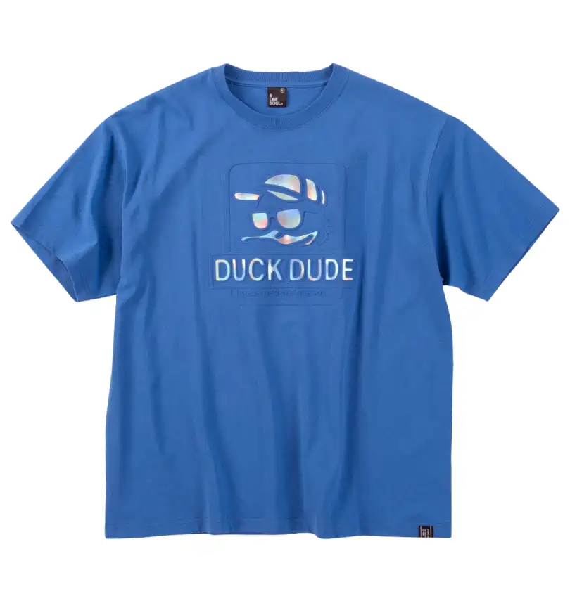 大きいサイズ DUCK DUDEエンボス半袖Tシャツ | b-one-soul (ビーワン