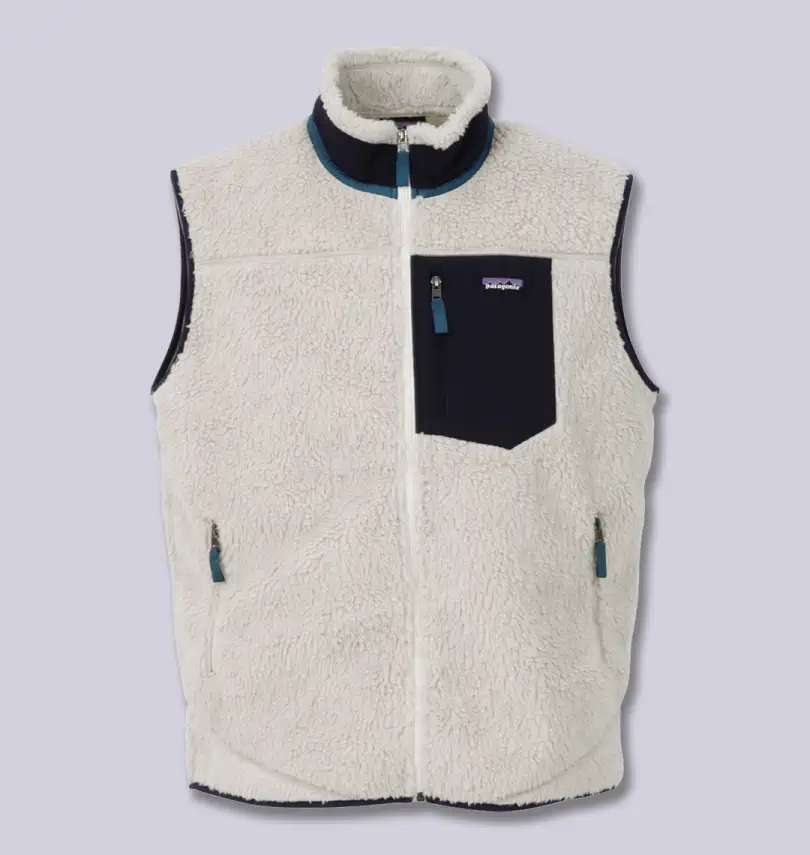 patagonia フリースベスト リバーシブル Mサイズ ホワイト 大きいサイズ フリースベスト | PATAGONIA (パタゴニア) | 大きい