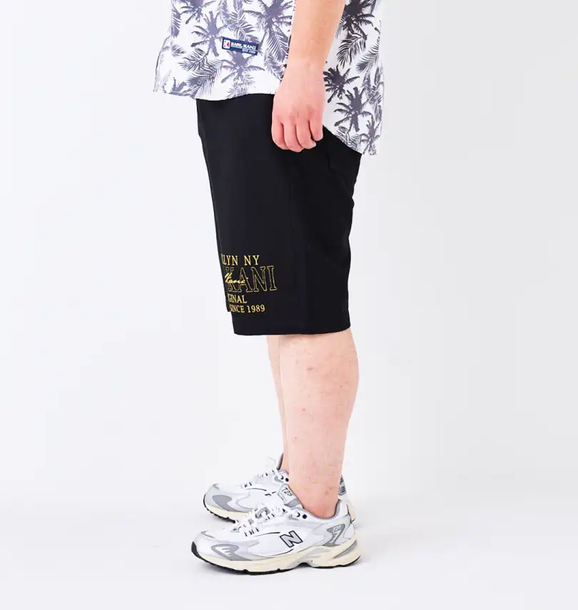 大きいサイズ デニムハーフパンツ | KARL KANI (カール カナイ