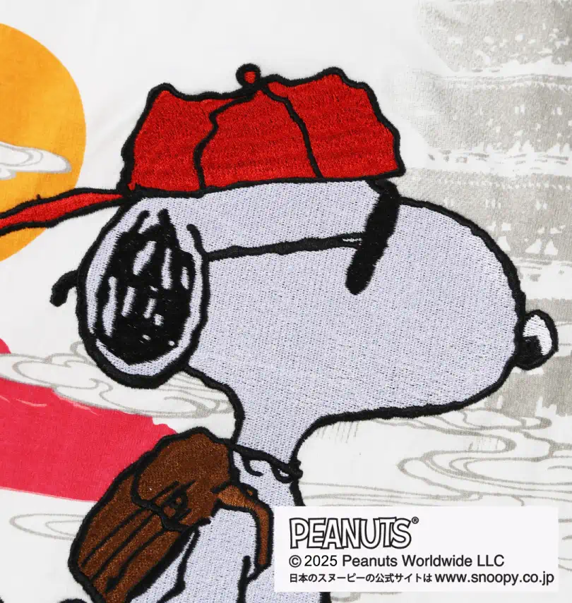大きいサイズ スヌーピーコラボ半袖Tシャツ | 絡繰魂×PEANUTS