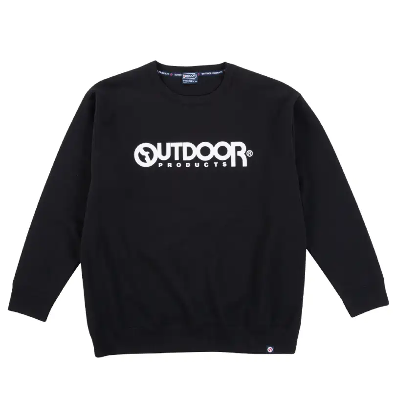 大きいサイズ 裏起毛クルートレーナー | OUTDOOR PRODUCTS (アウトドア