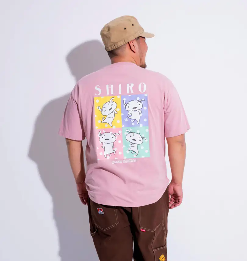 大きいサイズ 天竺ポケット付半袖Tシャツ | クレヨンしんちゃん