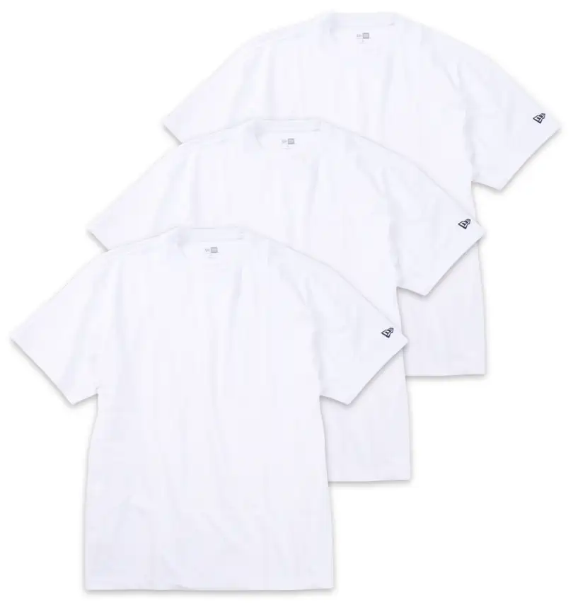 NEW ERA ニューエラ　3 PACK 半袖　大きいサイズ　オーバーサイズ 大きいサイズ 3Pack半袖パフォーマンスTシャツ | NEW ERA (ニューエラ