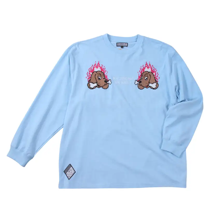 大きいサイズ ガルクエ長袖Tシャツ | GALFY (ガルフィ) | 大きいサイズ 