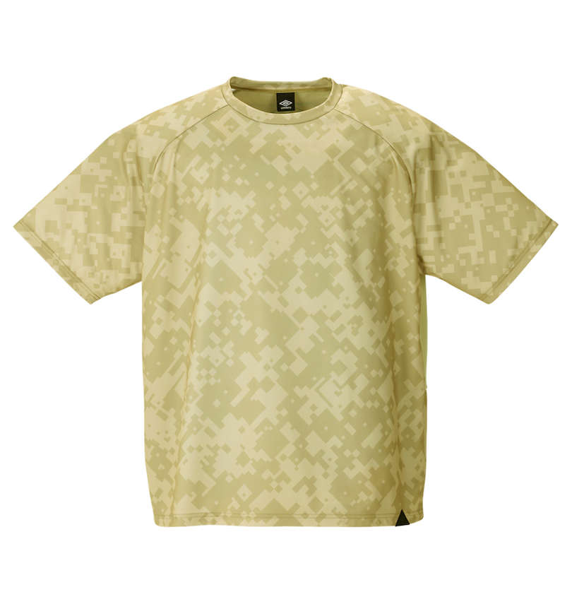 大きいサイズ メンズ UMBRO (アンブロ) グラフィックプラクティス半袖Tシャツ 