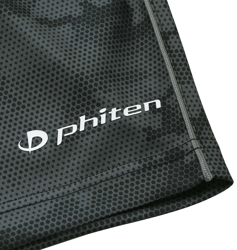 大きいサイズ メンズ Phiten (ファイテン) DRYメッシュハーフパンツ フロント左裾プリント