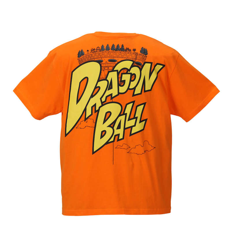 大きいサイズ メンズ DRAGONBALL (ドラゴンボール) 悟空ポケット付半袖Tシャツ バックスタイル
