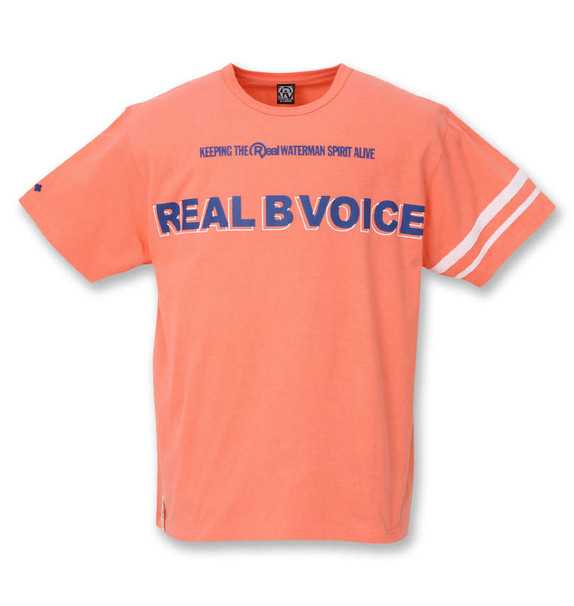 大きいサイズ メンズ RealBvoice (リアルビーボイス) WATERMAN SPIRT TYPE B半袖Tシャツ 