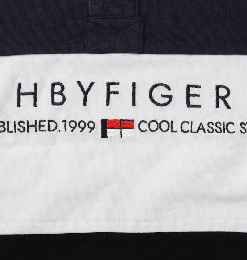 大きいサイズ メンズ H by FIGER (エイチバイフィガー) 切替長袖ラガーシャツ フロント刺繍