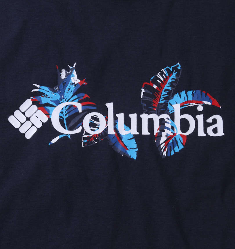 大きいサイズ メンズ Columbia (コロンビア) Men's Sun Trek™グラフィックショートスリーブTシャツ フロントプリント