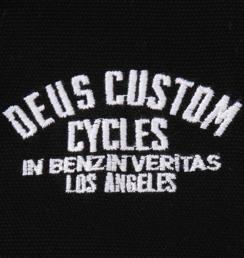 大きいサイズ メンズ DEUS EX MACHINA (デウス エクス マキナ) ワークジャケット 左胸の刺繍