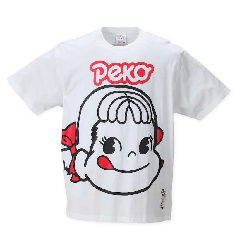 大きいサイズ メンズ PeKo&PoKo (ペコ アンド ポコ) ビッグプリント半袖Tシャツ 