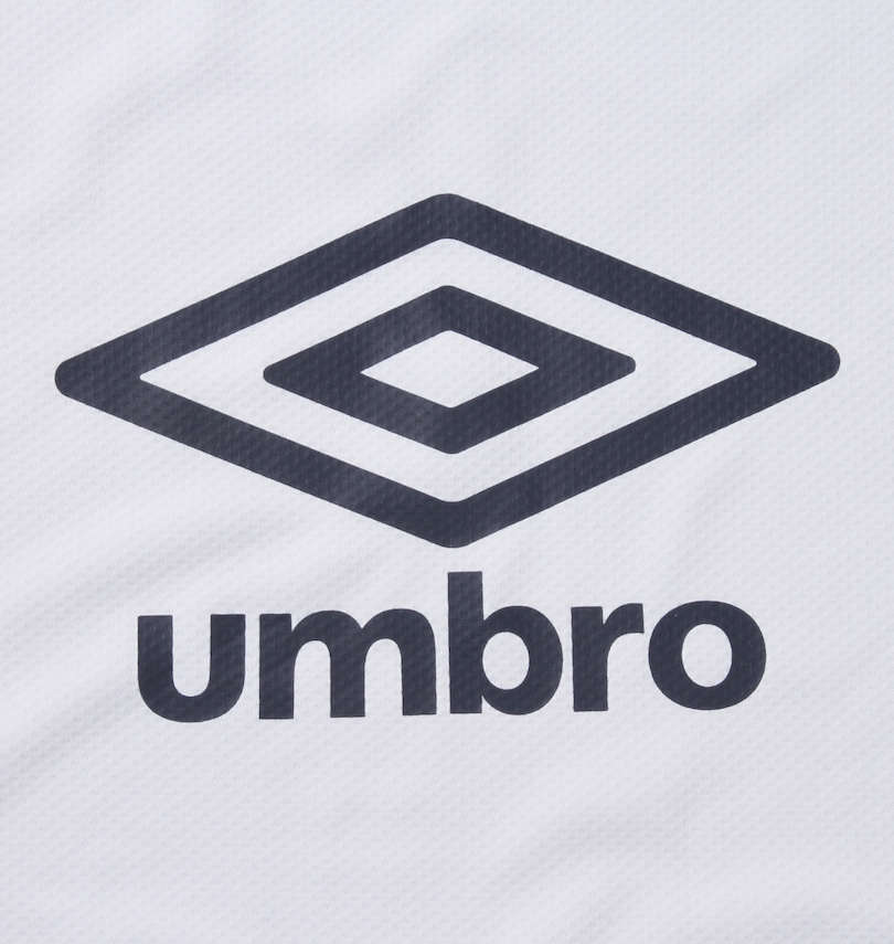 大きいサイズ メンズ UMBRO (アンブロ) TR半袖プラクティスTシャツ プリント拡大