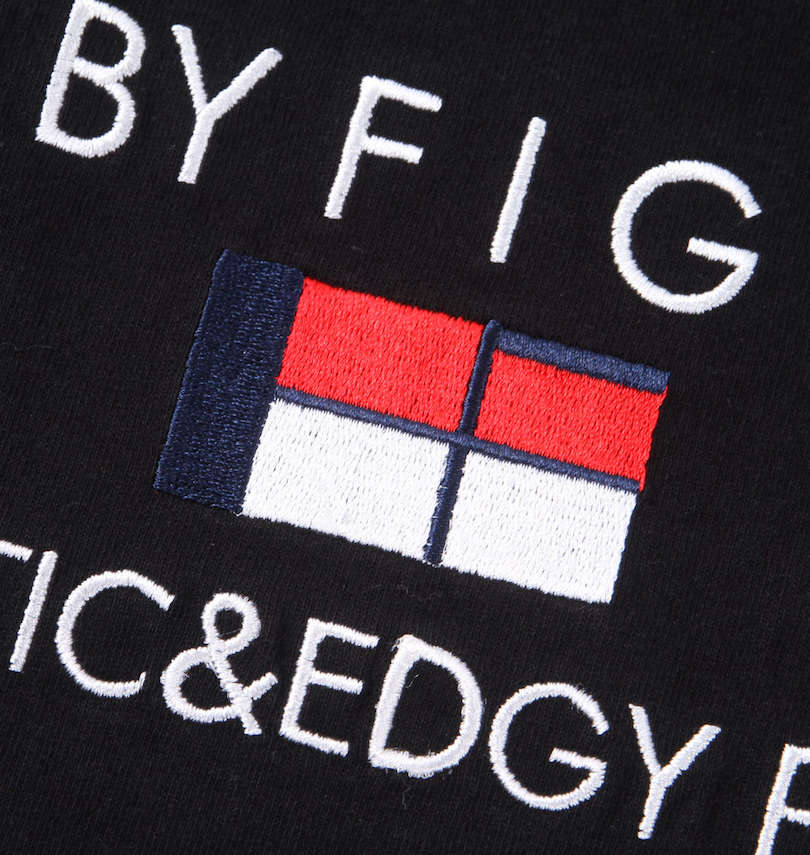 大きいサイズ メンズ H by FIGER (エイチバイフィガー) 長袖Tシャツ 刺繍
