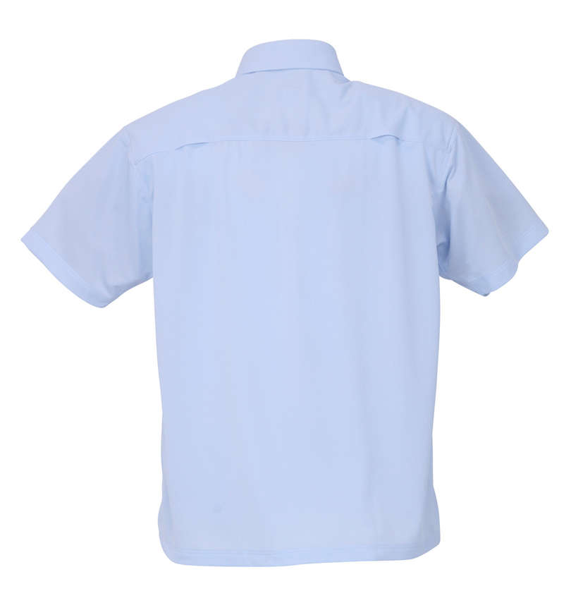 大きいサイズ メンズ 楽スマ (ラクスマ) 樽型B.D半袖ポロシャツ バックスタイル