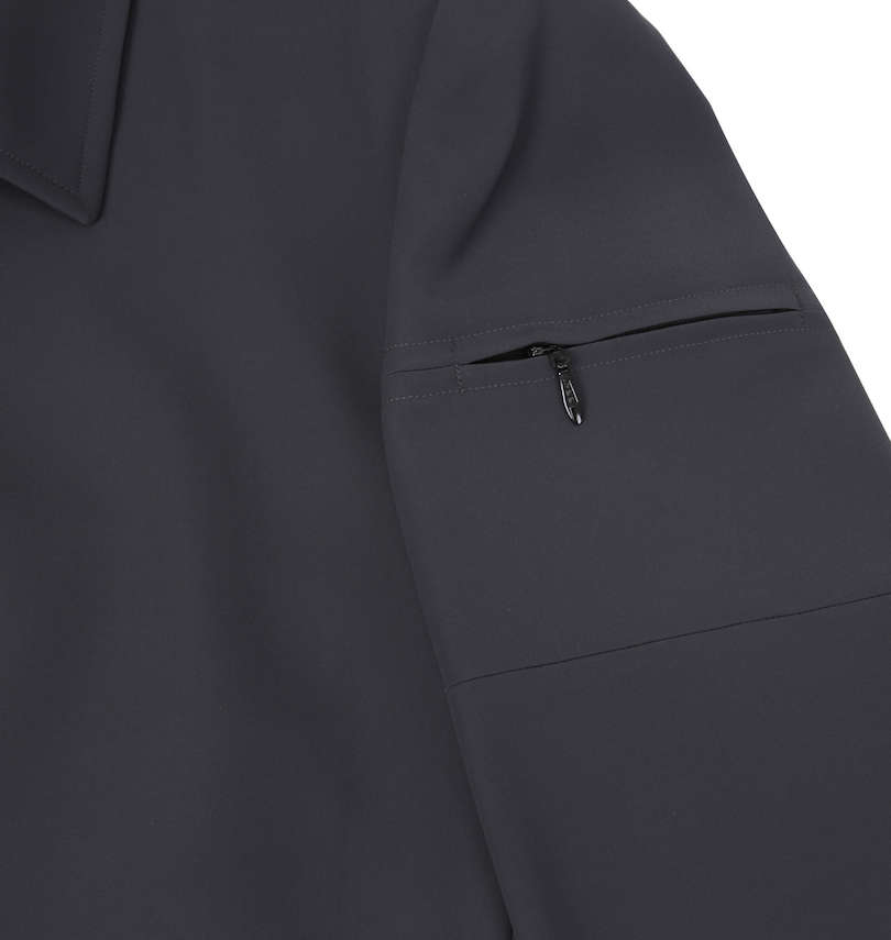 大きいサイズ メンズ  (マンチェス) ジップデザインスーツ 左袖ポケット