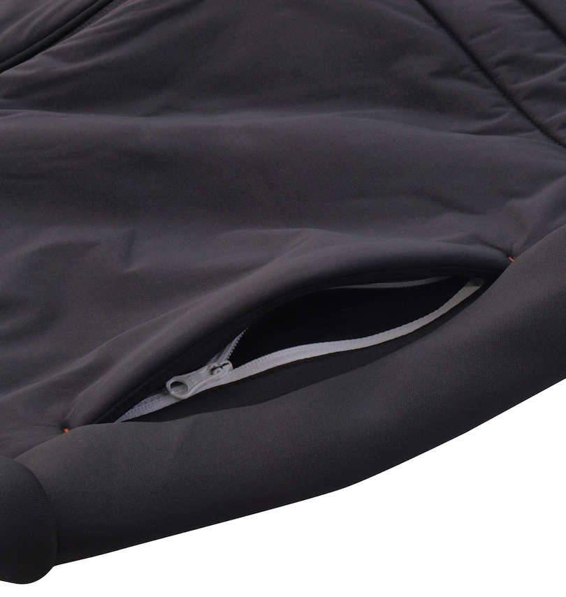 大きいサイズ メンズ adidas golf (アディダスゴルフ) ダンボールニットファブリックミックス防風長袖フルジップジャケット サイドポケット