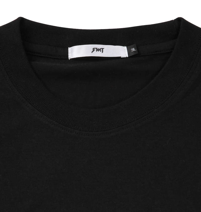 大きいサイズ メンズ RIMASTER (リマスター) メッシュ文字総柄半袖パーカー+半袖Tシャツ 