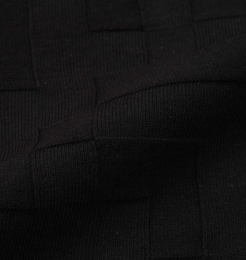 大きいサイズ メンズ GLADIATE (グラディエイト) リンクスジャガード刺繍長袖VTシャツ 生地拡大