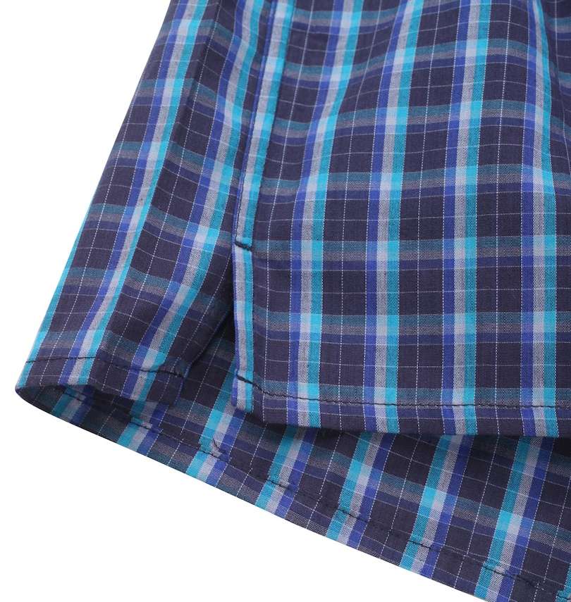 大きいサイズ メンズ Take More (テイクモア) 2P先染め布帛トランクス
                        裾サイドスリット