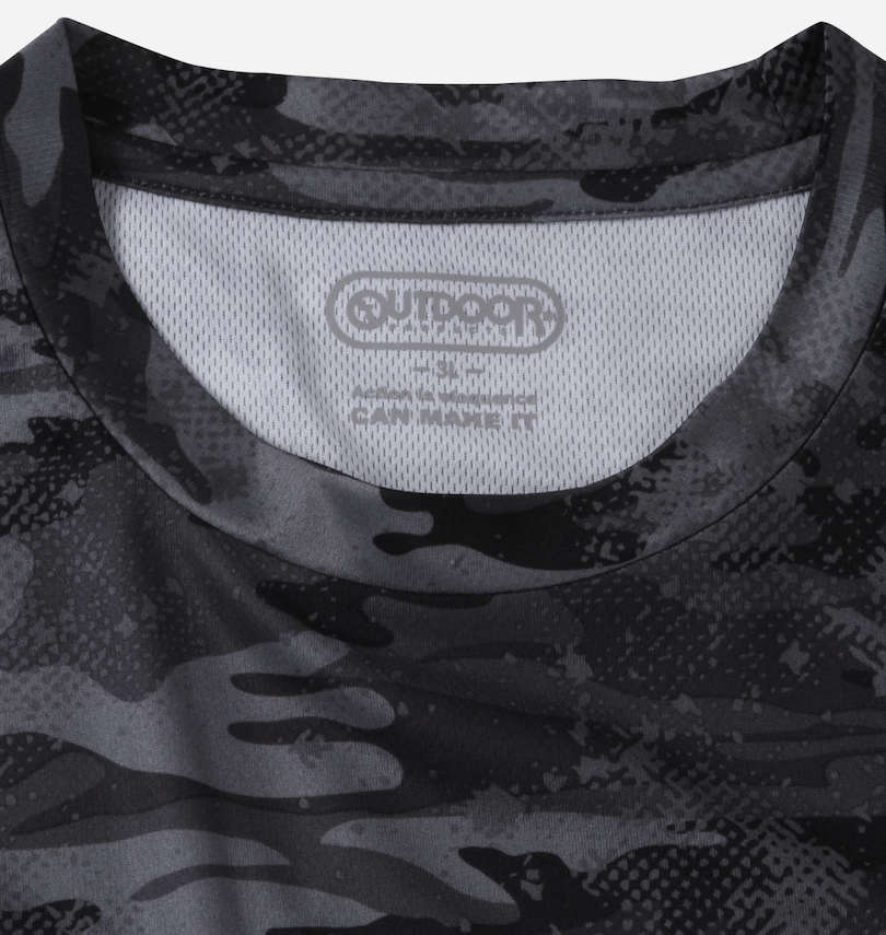 大きいサイズ メンズ OUTDOOR PRODUCTS (アウトドア プロダクツ) DRYメッシュカモフラ柄半袖Tシャツ 