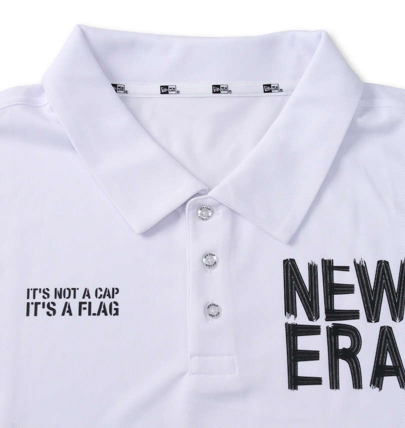 大きいサイズ メンズ NEW ERA (ニューエラ) カノコ半袖ポロシャツ 