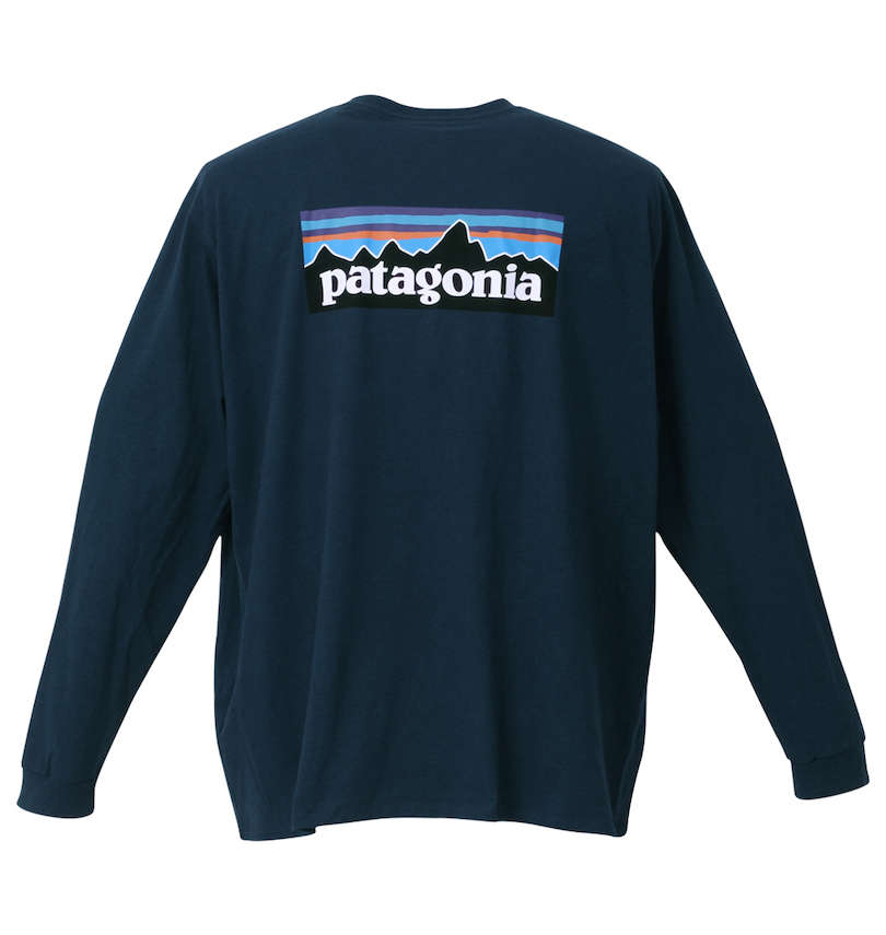 大きいサイズ メンズ PATAGONIA (パタゴニア) 長袖Tシャツ バックスタイル