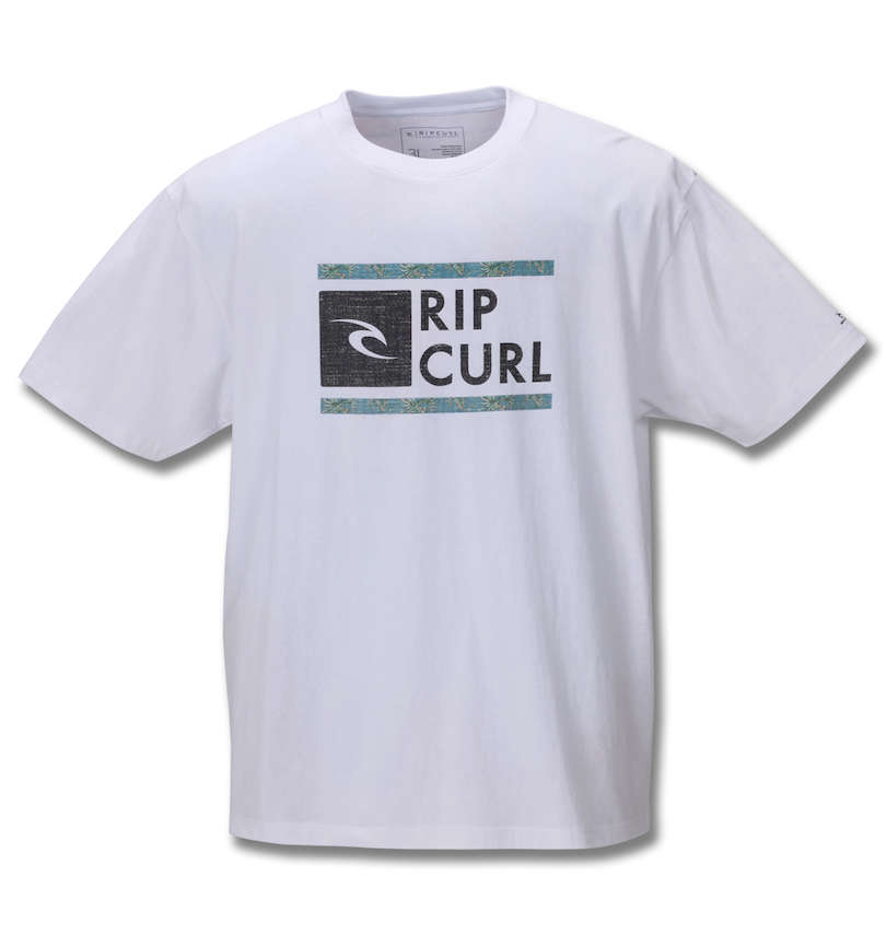 大きいサイズ メンズ RIP CURL (リップカール) UNDERDRIVE SPACEY半袖Tシャツ 