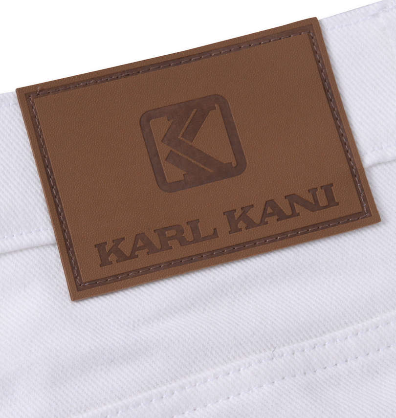 大きいサイズ メンズ KARL KANI (カール カナイ) デニムハーフパンツ 